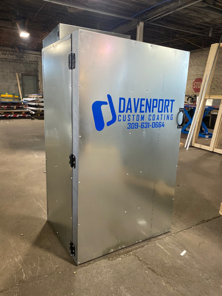 5x5x7 Electric Batch Powder Coating Oven – Davenport Custom Coating