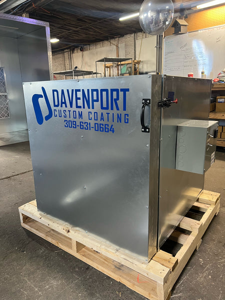 5x5x7 Electric Batch Powder Coating Oven – Davenport Custom Coating