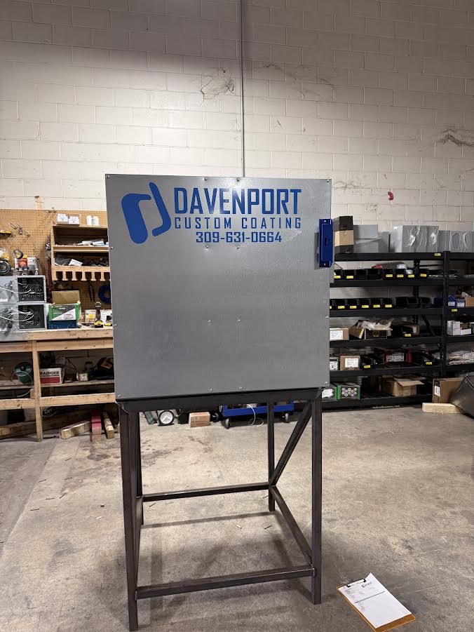 3x3x3 Electric Batch Powder Coating Oven