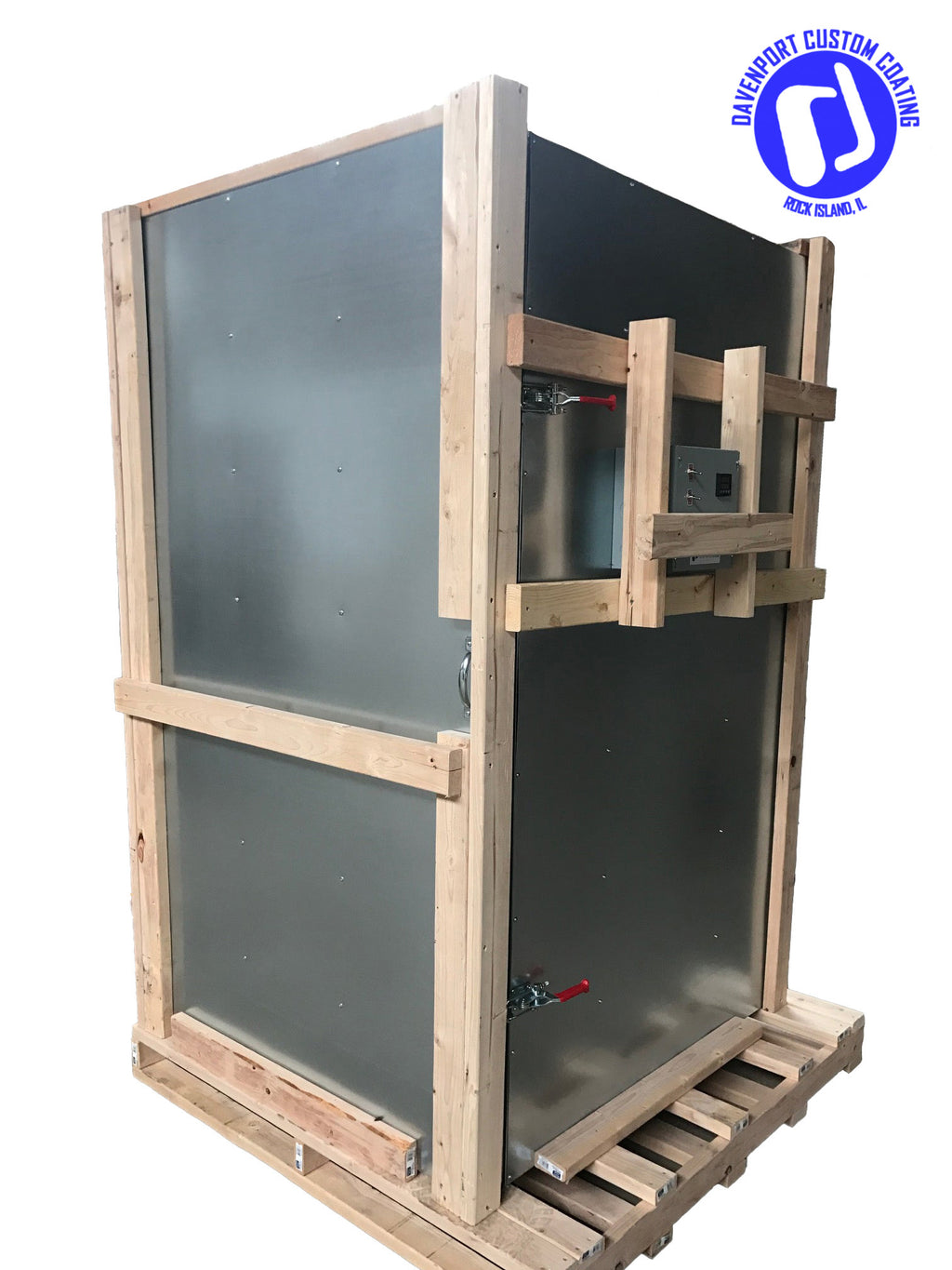 3x3x5 Electric Batch Powder Coating Oven