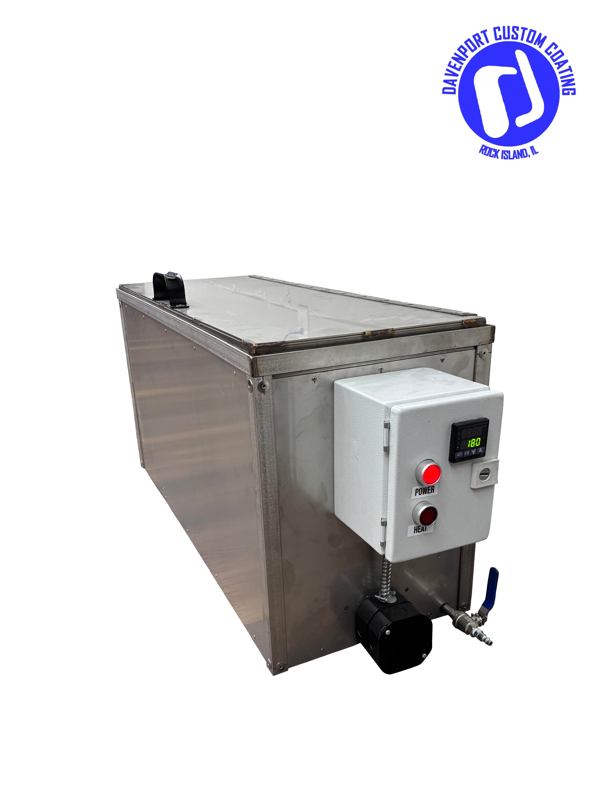 30x48x48 Heated Strip Tank