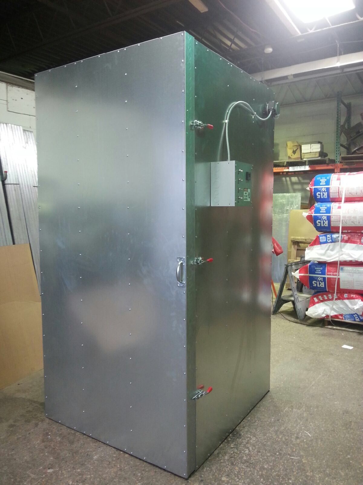 5x5x6 Electric Batch Powder Coating Oven