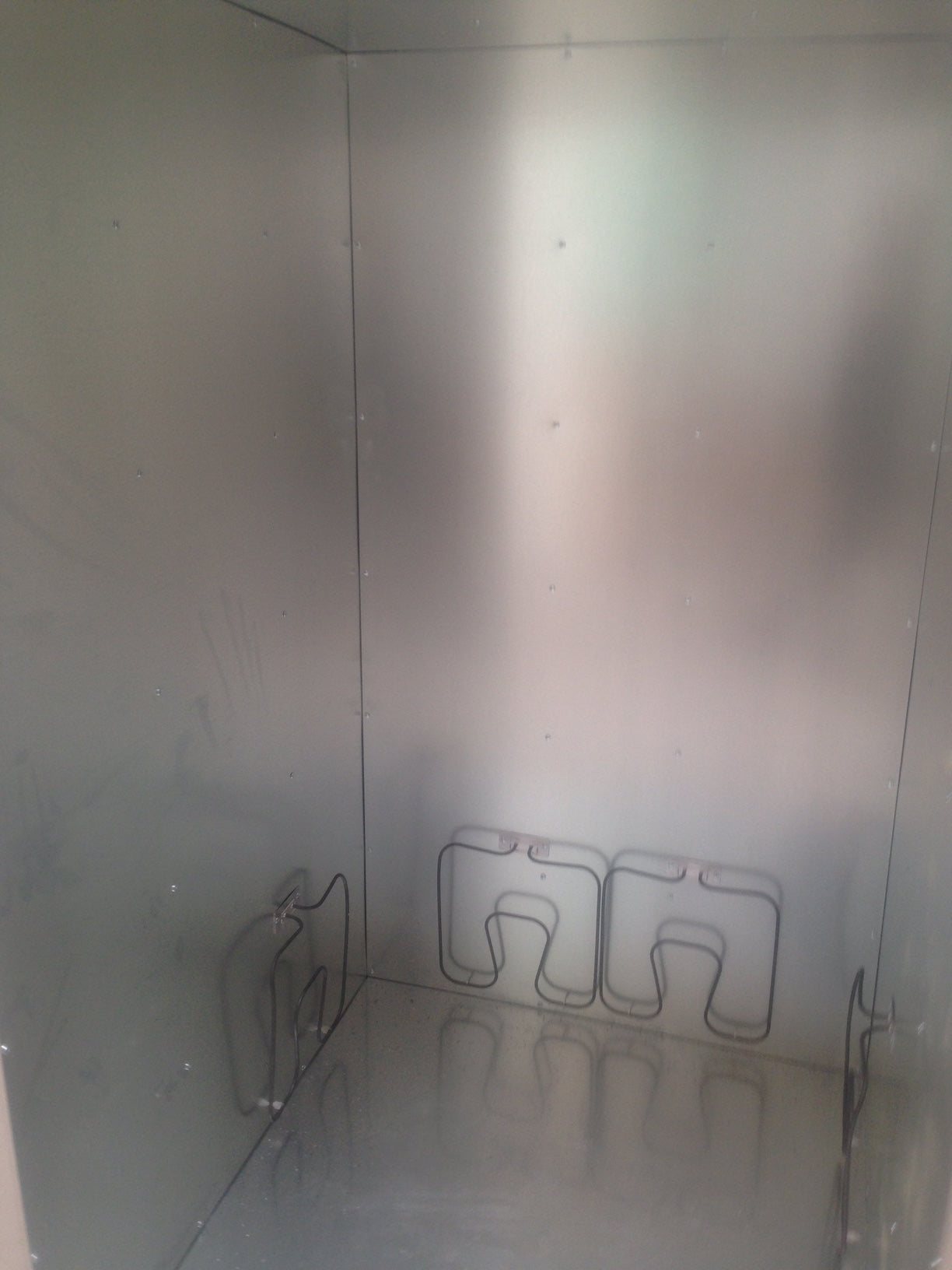 5x5x6 Electric Batch Powder Coating Oven