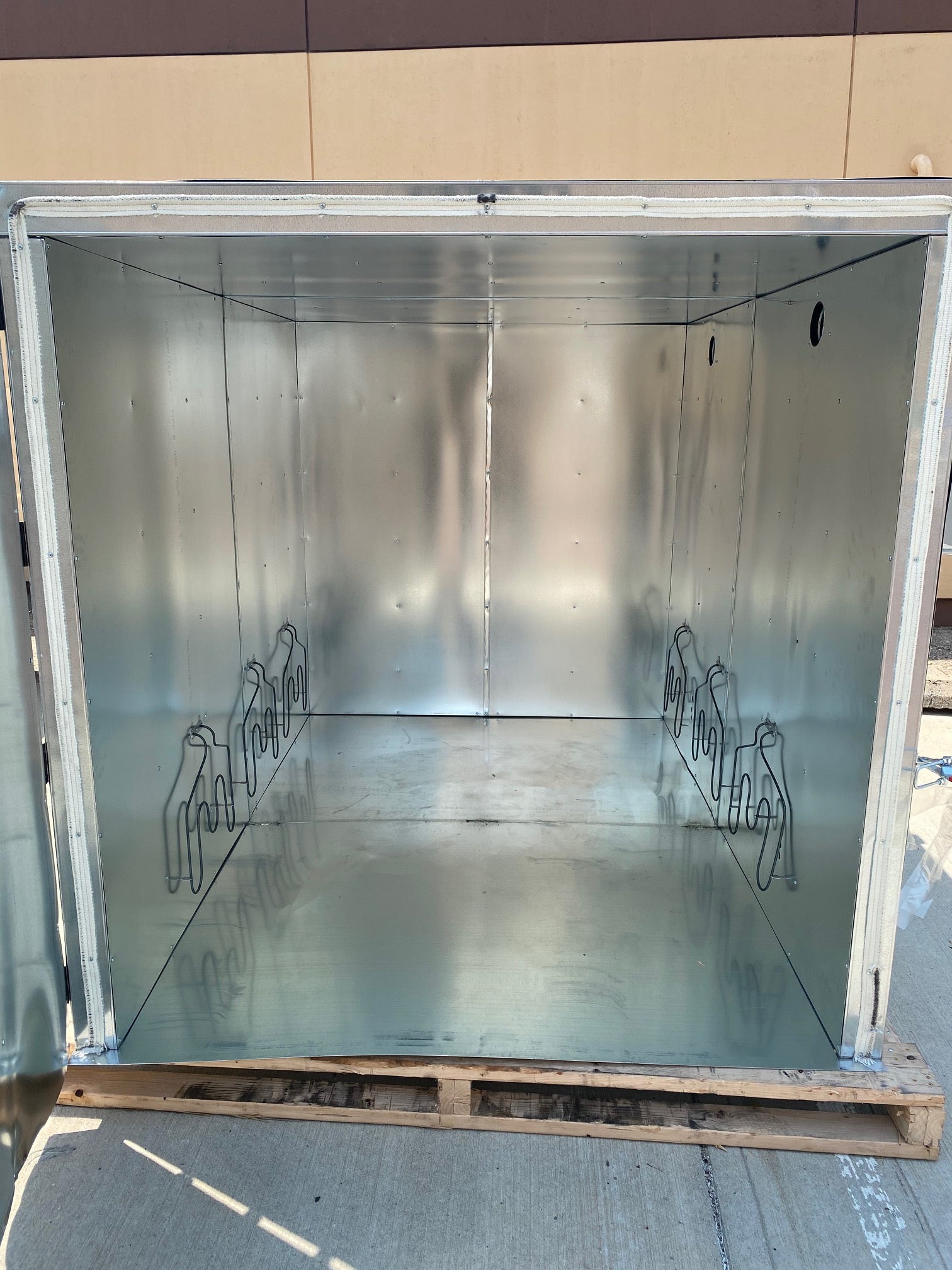 6x6x10 Electric Batch Powder Coating Oven