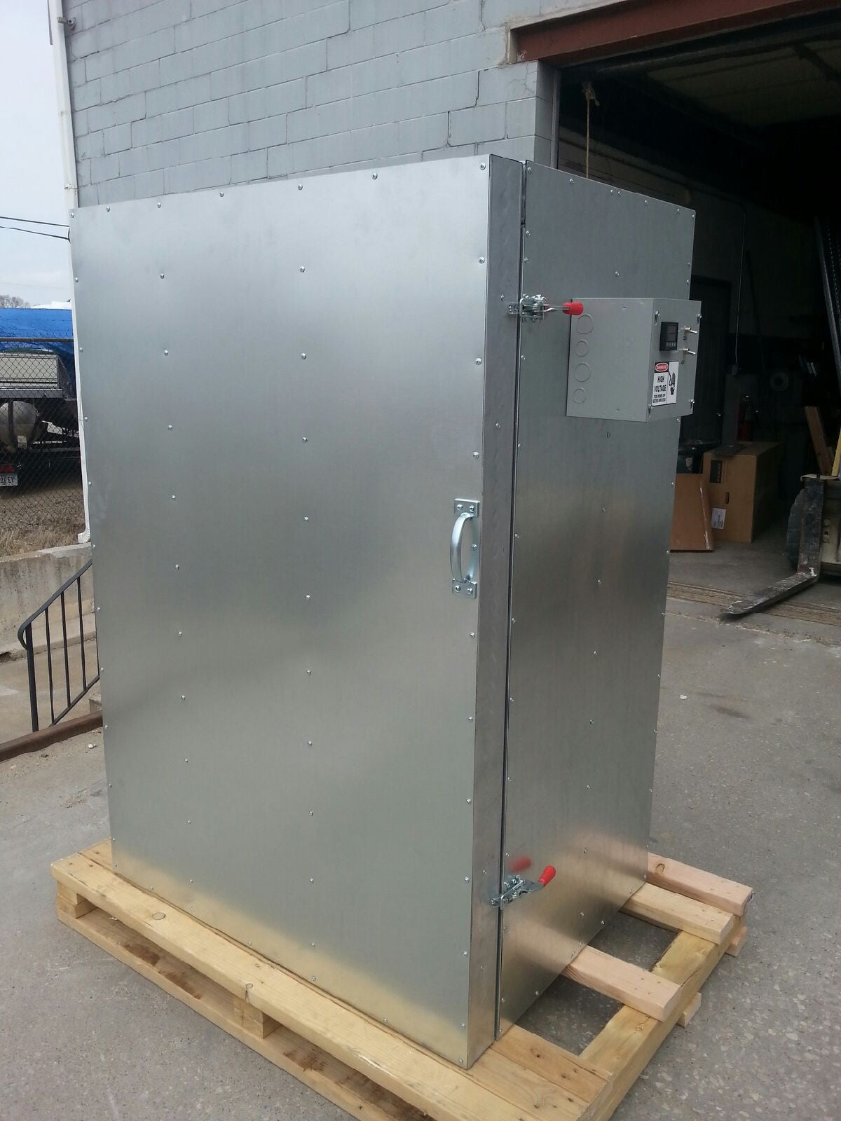 2x4x5 Electric Batch Powder Coating Oven