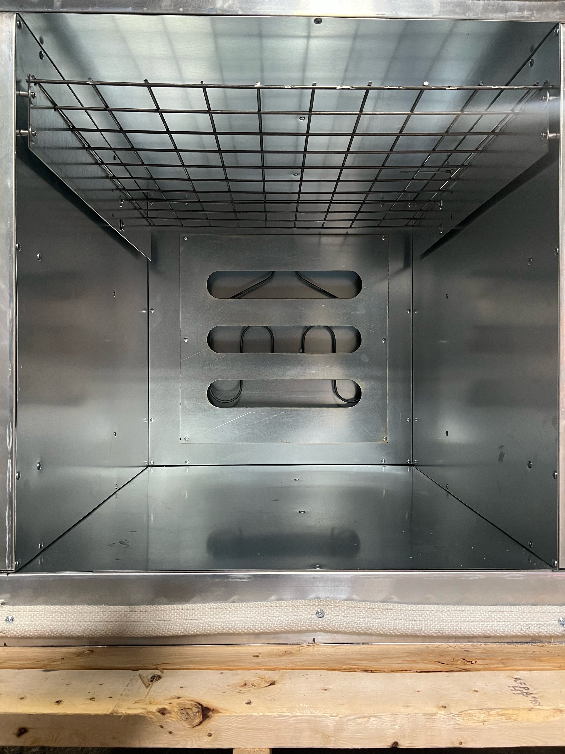 3x3x3 Electric Batch Powder Coating Oven
