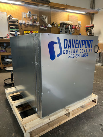 5x5x7 Electric Batch Powder Coating Oven – Davenport Custom Coating